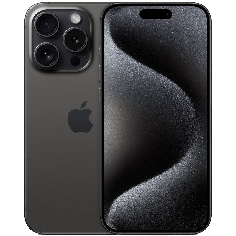 Apple iPhone 15 Pro Max nano SIM+eSIM 512GB, черный титан— фото №0