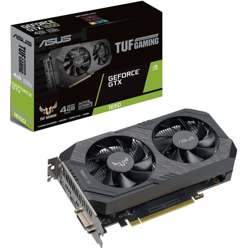 Видеокарта Asus GeForce GTX 1650 TUF Gaming OC Edition 4Gb— фото №3