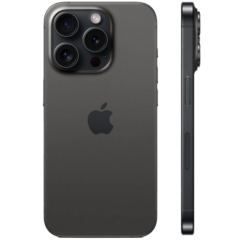 Apple iPhone 15 Pro Max nano SIM+eSIM 512GB, черный титан— фото №1